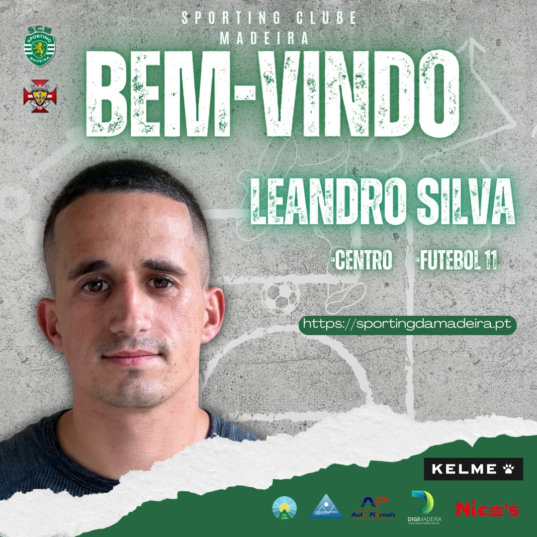 Leandro Silva é jogador do Sporting da Madeira