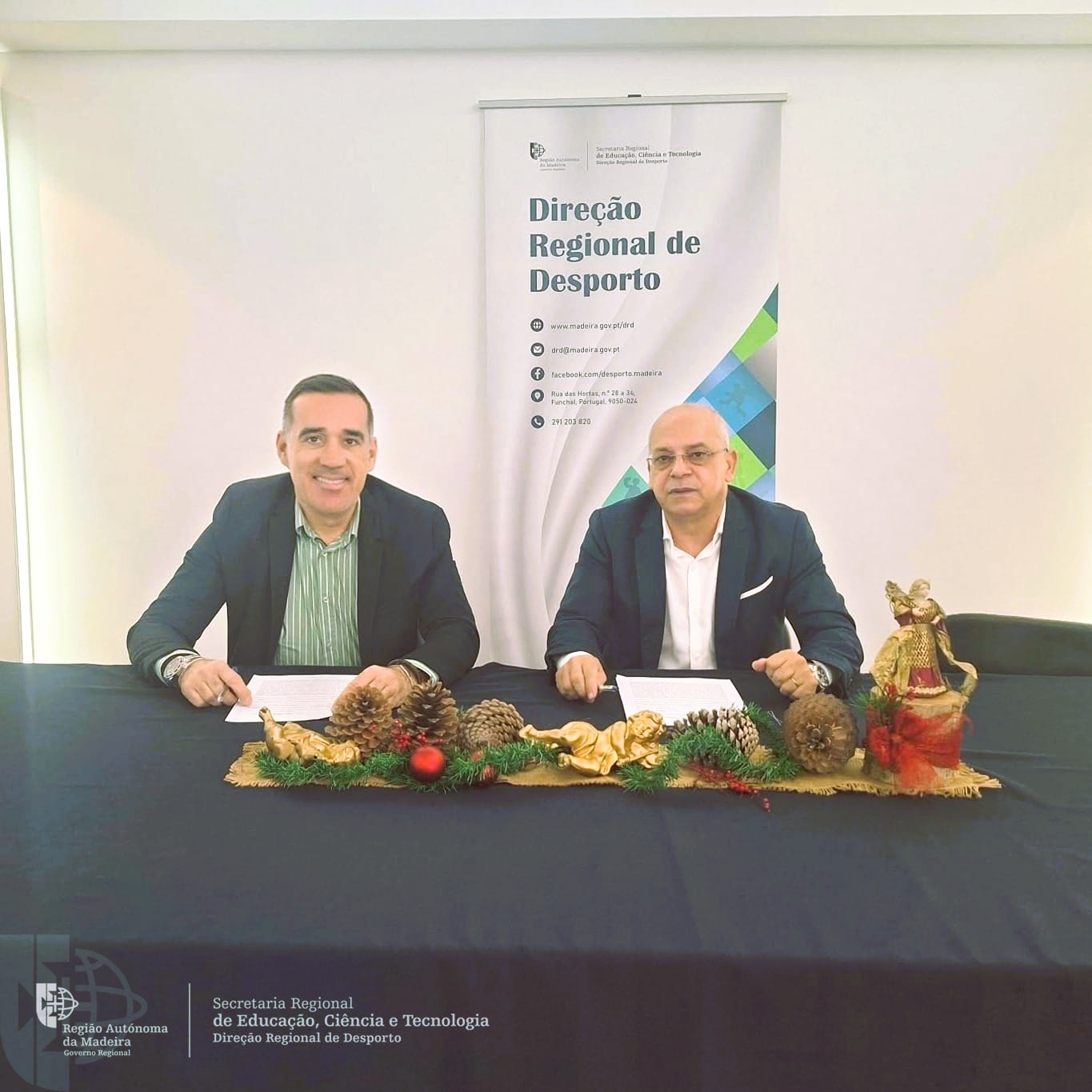 O Sporting CM formalizou contrato-programa 2025/2026